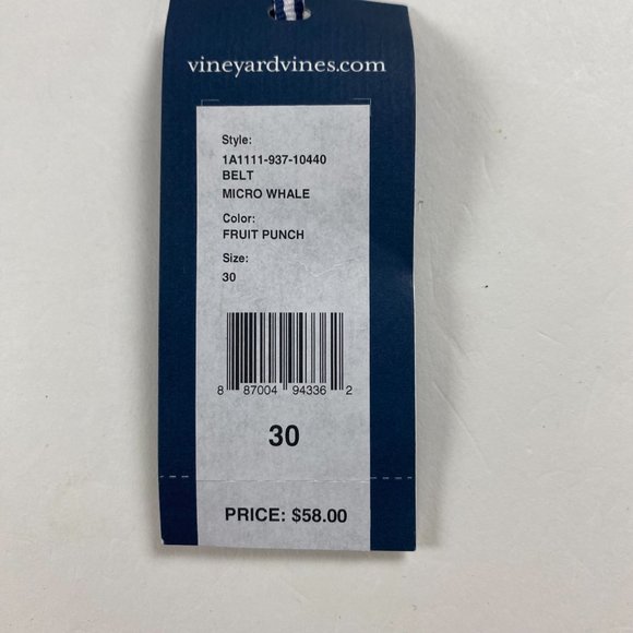 Vineyard Vines Micro Whale AOP Chino Club Pants Mens 30 Khaki Tan - Picture 4 of 16